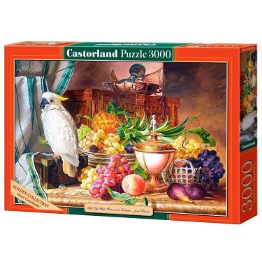 Imagem de Puzzle 3000 Peças Cacatua - Castorland Importado 3001432