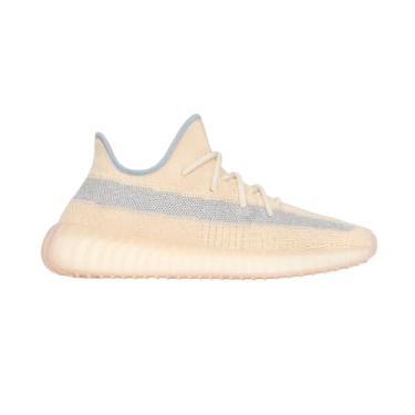 Imagem de adidas Tênis masculino Yeezy Boost 350 V2 linho/linho/cinza, tamanho 42, Linho/linho, 41