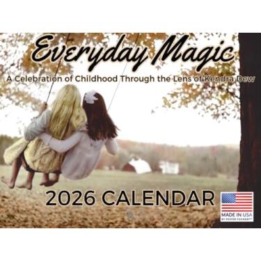 Imagem de Calendário mágico diário Kendra Dew Best Friends 2026 de parede mensal