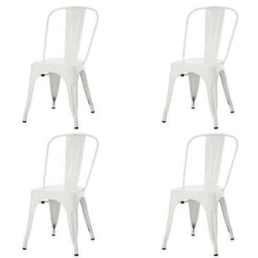 Imagem de Kit 4 Cadeiras ANM6671F Tolix Iron Titan Anima Office Ferro Pintura Ep