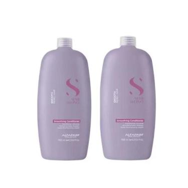 Imagem de KIT Alfaparf Sdl Smooth Smoothing Low Shampoo e Condicionador 1000 Ml