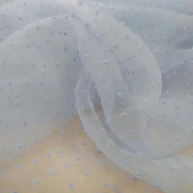 Imagem de Tecido Organza Point Sprit Poá Bubble Wond Varias Cores 1,0mt comp x 1