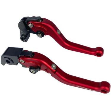 Imagem de Manete Dobrável Esportivo Factory Rsv4 R Rr Tuono Rs 600 - Stark Race,