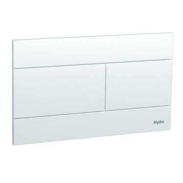 Imagem de Acabamento Para Caixa De Descarga Embutida 4900.e.hsl.duo.br - Deca Metais Acab.h Slim Duo P-cx.desc.emb.hydra Bco