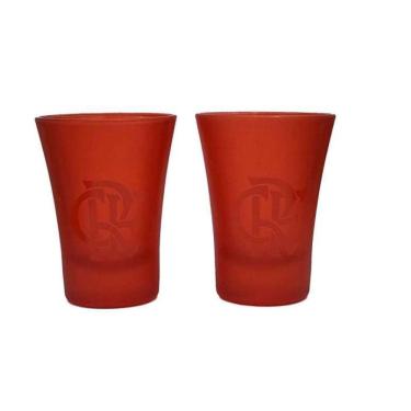 Imagem de Copo Flamengo Prime Shot Vermelho Almix 60Ml Do Mengão
