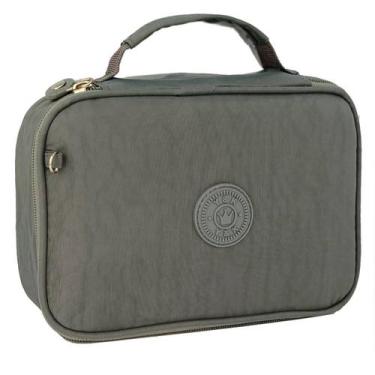 Imagem de Estojo Box Grande Escolar Bolsinha Organizadora Porta Lapis Caneta Div