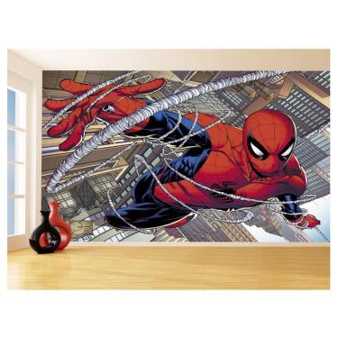 Imagem de Papel De Parede Herói Homem Aranha Quadrinho 3,5M Nhma300