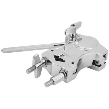 Imagem de Mingzhe Liga Zinco Cowbell Titular Drum Stand Extensão Conexão Bracket Clamp para Bateria Percussão Bronze