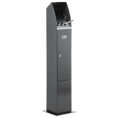 Imagem de Houseables Eliminação de pontas de cigarro ao ar livre, eliminação de cigarros ao ar livre, cinzeiro em pé, lata de bumbum para fora, receptáculos comerciais para fumar, posto avançado de fumantes