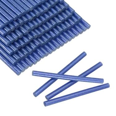 Imagem de HARFINGTON 100 peças mini bastões de cola 0,80 x 9,9 cm de alta aderência para pistola de cola quente fita adesiva de derretimento a quente para artesanato faça você mesmo, reparo de selagem decoração