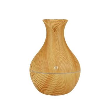 Imagem de Umidificador, purificador de ar, difusor, 130 ml, aparência de madeira