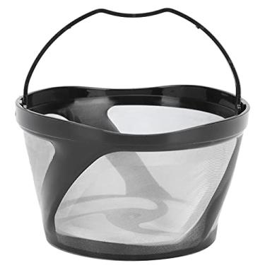 Imagem de ZAWELIYO Cesta de Filtro de café, Filtros de café Reutilizáveis ​​de Aço Inoxidável Com Tela Precisa para Cafeteiras, Máquinas e Cervejarias, Papéis de Filtro de 100 Unidades Incluídos