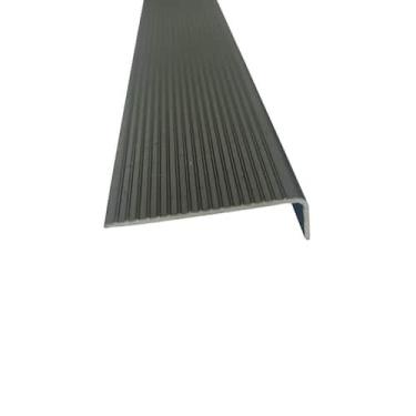 Imagem de Perfil Aluminio Cantoneira 3X0,7X100 Fumê - New Ponta