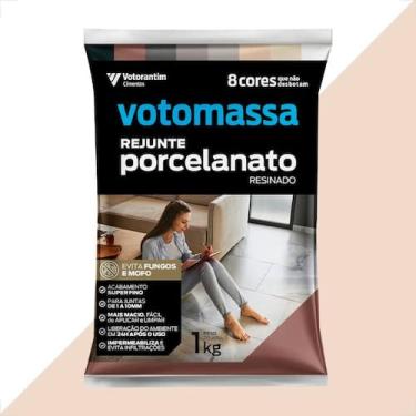 Imagem de Rejunte votomassa porcelanato bege 1kg - VOTORANTIN