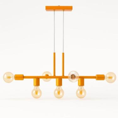 Imagem de Pendente Rubis Aluminio Teto E27 7 Luzes Lumini Lab