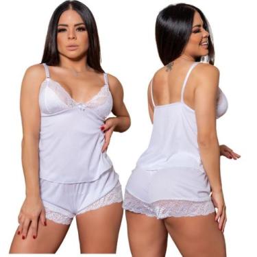 Imagem de Baby doll - tradicional - Sedução , Branco, P