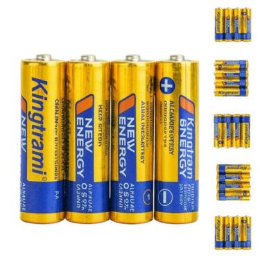 Imagem de Kit 4 Pilhas Comuns AA 1.5V Energia Estável e Durável Para Controles R