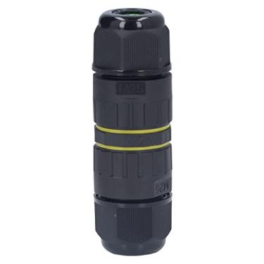 Imagem de Em Linha Reta Através do Conector à Prova d'água IP68 Conector à Prova d'água Pátio Externo Reto Através de Acessórios de Conduíte do Terminal EW-M25-5P de 5 Núcleos