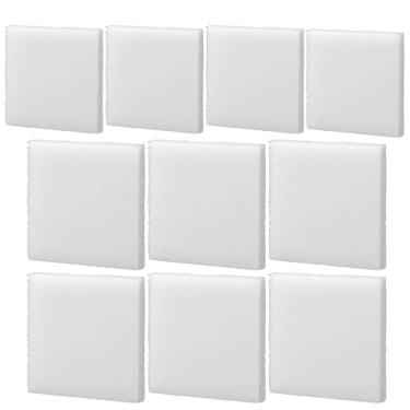 Imagem de Qzbhct 10 almofadas de filtro de espuma compatíveis com filtro Fluval C4 Canister Filter Aquarium Bio Sponge Replacement