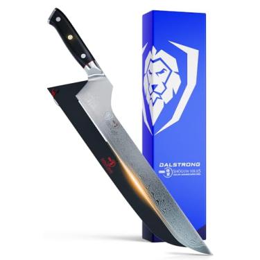 Imagem de DALSTRONG Faca para fatiar e esculpir - lâmina compensada - 30,48 cm - série Shogun - Super aço japonês AUS-10V - Damasco - tratado a vácuo - bainha - faca de pão, fatiador de presunto
