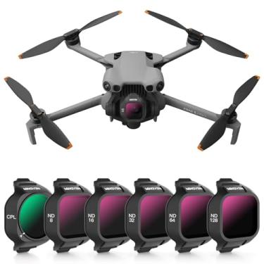 Imagem de MINGVEN Conjunto de filtros ND Mini 5 Pro, compatível com acessórios DJI Mini 5 Pro - pacote com 6 (CPL, ND8, ND16, ND32, ND64, ND128)