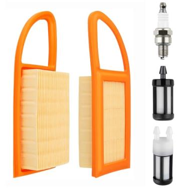 Imagem de HUSWELL BR700 BR600 Filtro de Ar Vela de Ignição Filtro de Combustível para Stihl BR550 BR500 Kit de Ajuste Mochila Soprador Peças Substituir 4282 141 0300
