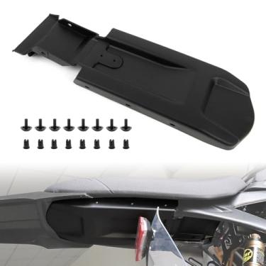 Imagem de Placa interna do guarda-lamas traseiro PSLER - Guarda-lamas traseiro estendido, compatível com Light Bee X/S Segway X160/X260 Dirt Bike, preto fosco