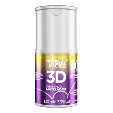 Imagem de Shampoo Matizador 3d Magic Color 100ml Original