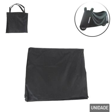 Imagem de Capa Para Moto Impermeável 1,7m Preto - Tudo em Caixa