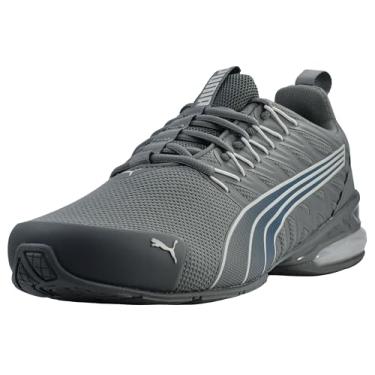 Imagem de PUMA Tênis masculino Voltaic Evo Cross, Cinza escuro/índigo escuro, 38