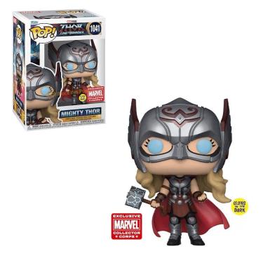 Imagem de Funko Pop Thor Love and Thunder 1041 Mighty Thor Glows