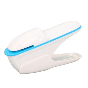 Imagem de WALFRONT Grampeador Sem Grampos, Portátil, Sem Grampos, Portátil, 8 Folhas, Capacidade de Papel A4