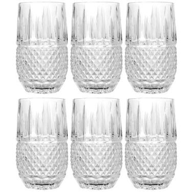 Imagem de Conjunto de 6 Copos Glasgow de Vidro 350ml - Wolff