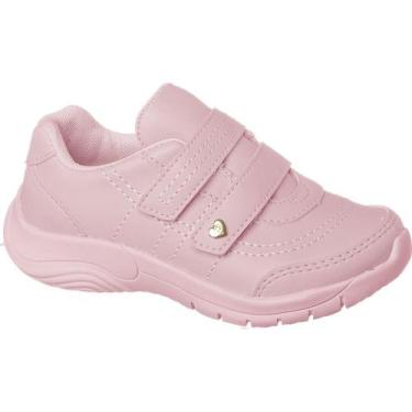 Imagem de Tênis Infantil Menina Volta às Aulas Fácil de Calçar - PINOKIO CALÇADO