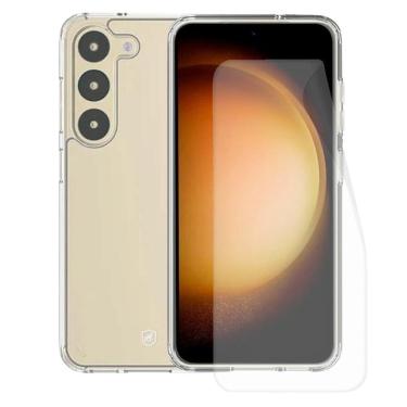 Imagem de Kit Capa Clear E Película Hydrogel Gamer Fosca Para Samsung Galaxy S23 Plus - Gshield