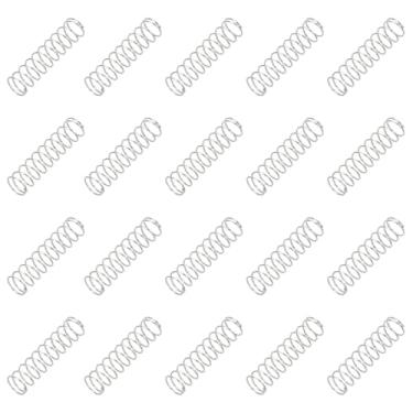 Imagem de PATIKIL Mola de compressão 0,4 mm de diâmetro do fio x 5 mm OD x 20 mm C, 20 peças de extensão mecânica de aço inoxidável 304 molas pequenas kit sortido para lojas e reparos domésticos