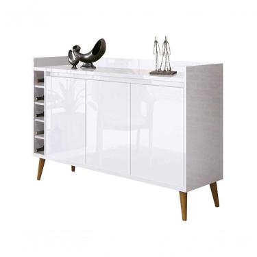 Imagem de Buffet Com Adega Estilo Branco - Moveisaqui