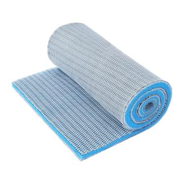 Imagem de AQUANEAT Esponja de filtro de aquário almofada de mídia de filtro de 8 camadas, fio dental de espuma cortado no tamanho para tanque de peixes (119,4 cm x 30,5 cm x 1,5 cm)