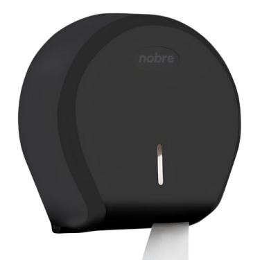 Imagem de Suporte Dispenser Papel Higiênico Rolão 300m/500m – Linha New Classic Nobre – Preto