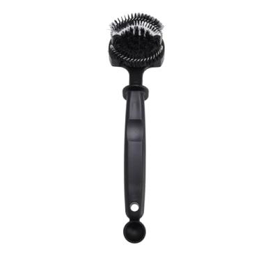 Imagem de ZJchao Escova de Limpeza de Cabeça de Grupo de Máquina de café Escova de Nylon Destacável de 360 ​​graus para Cafeteira Semiautomática de 58 Mm Alça Ergonômica Plástico ABS Design