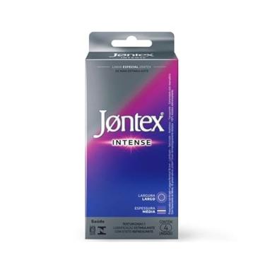 Imagem de Jontex Intense Camisinha Preservativo 4 Unidades