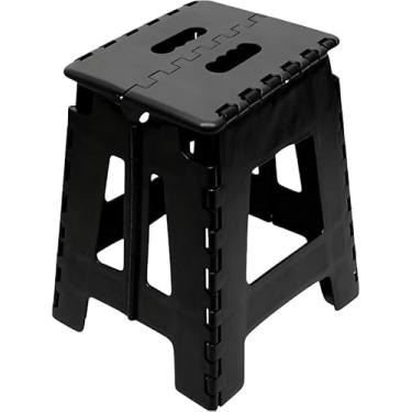 Imagem de Banquinhos - Banqueta Dobrável - De Plástico - Até 100 Kg - Resistente Para Viagem