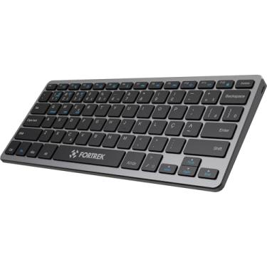 Imagem de Teclado Office Fortrek KB11 Compact Bluetooth Preto