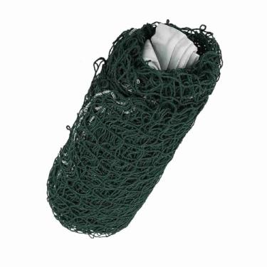 Imagem de Luqeeg Rede de Malha de Badminton Durável de 2 Cores para Armazenamento e Portabilidade Convenientes, Ideal para Atividades No Quintal e Ao Ar Livre (Verde Escuro)