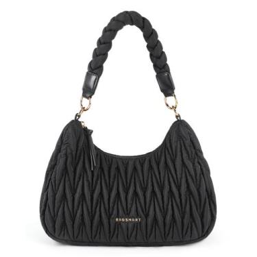 Imagem de Bolsa BAGSMART Bolsas pequenas  preta acolchoadas
