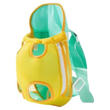 Imagem de Shakven Transportador frontal para gatos, mochila para transporte de animais de estimação,Porta mochila portátil para gato frontal - Mochila para cães pequenos, bolsas de malha para transporte de