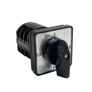 Imagem de Interruptor de medição de tensão LW8-10YH3/3 Trifásico 10A conversão de voltímetro interruptor de came rotativo