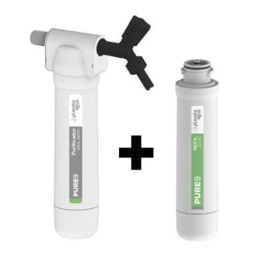 Imagem de Filtro Purificador Água Jardim Planeta Água Pure9 Jardim + - Planeta A