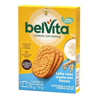 Imagem de Belvita Biscoito Ao Leite Com Graõs De Aveia Belvita 75G