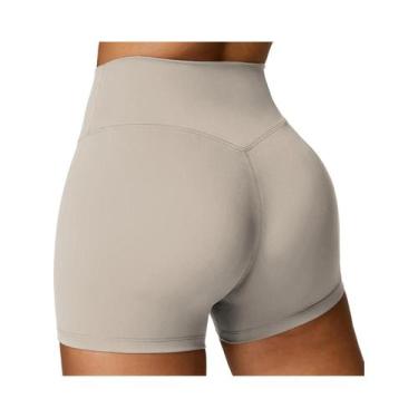 Imagem de Shorts De Yoga Femininos De Cintura Alta Secagem Rápida Respirável Lev